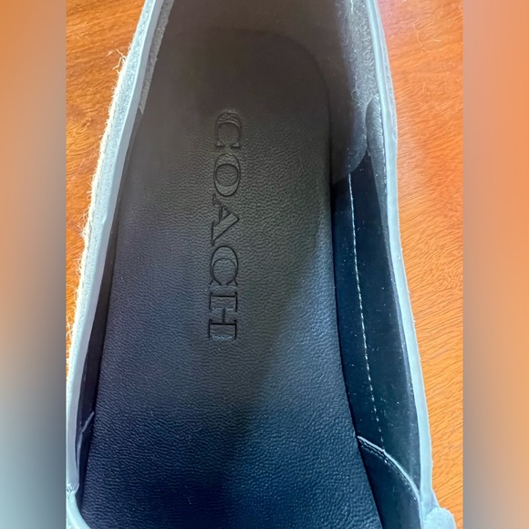 New Never Worn Coach Suede Espadrille Slip On - Picture 2 of 8